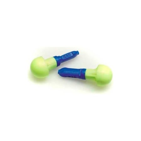 3M E-A-R Reusable Foam/Thermoplastic Earplugs, Round Shape, 28 dB, Blue/Yellow 7000127185
